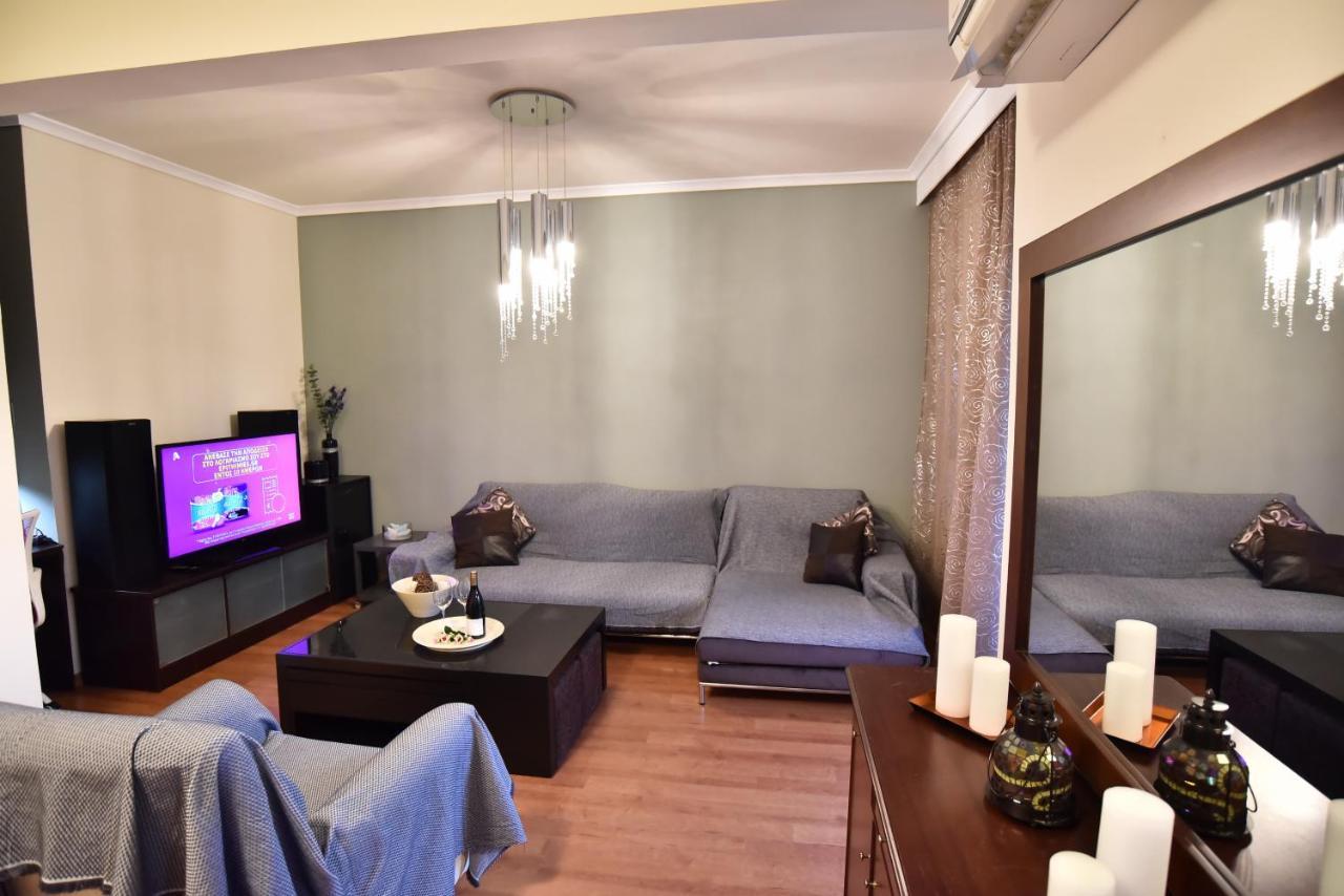 Appartement Holiday Blue à PalaiónTsiflíkion Extérieur photo